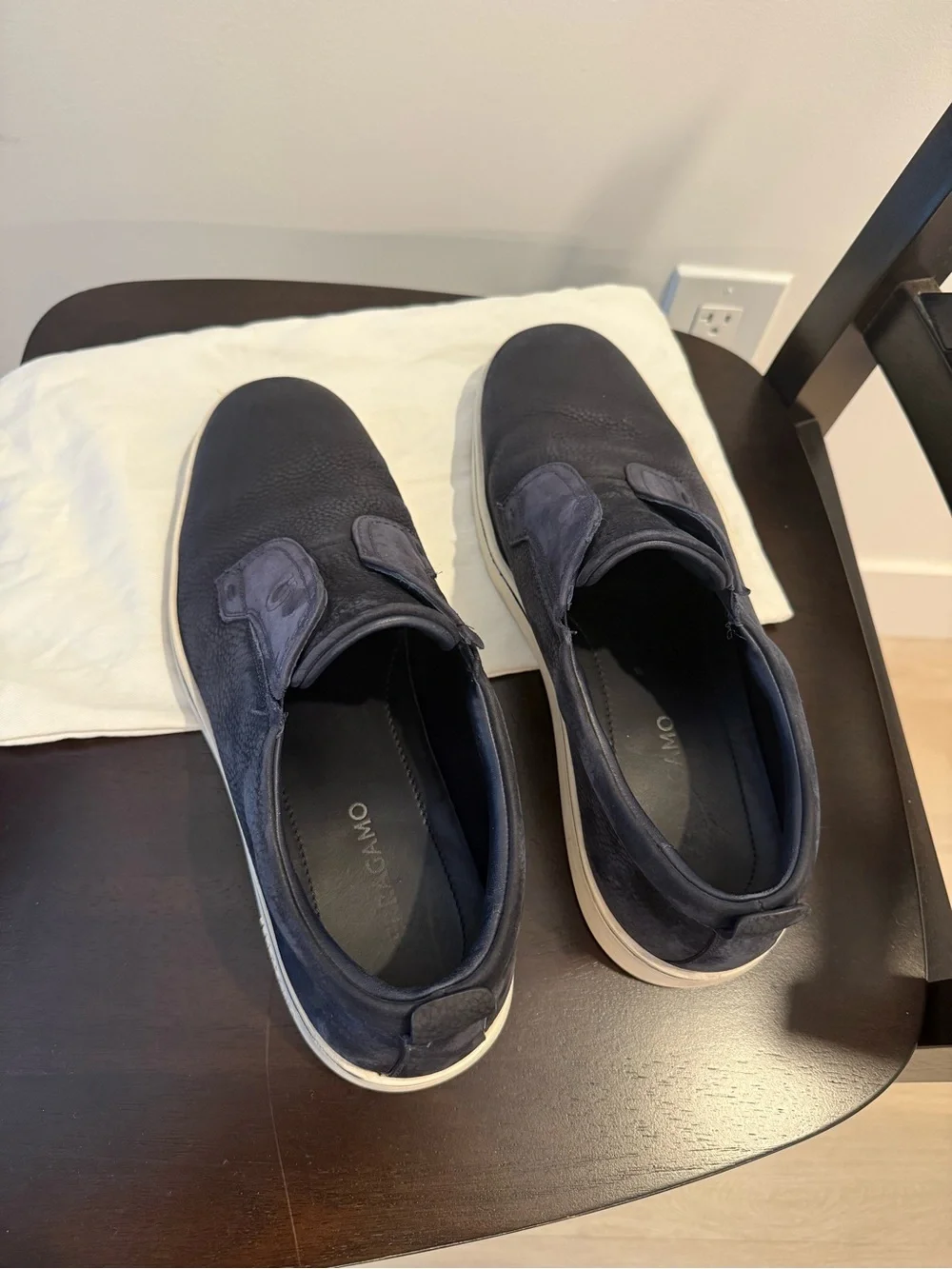 Ferragamo Alfie Suede Loafers